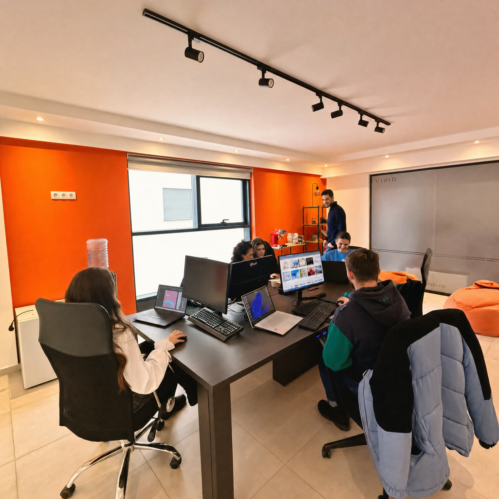 The Vivid Marketing team at work
